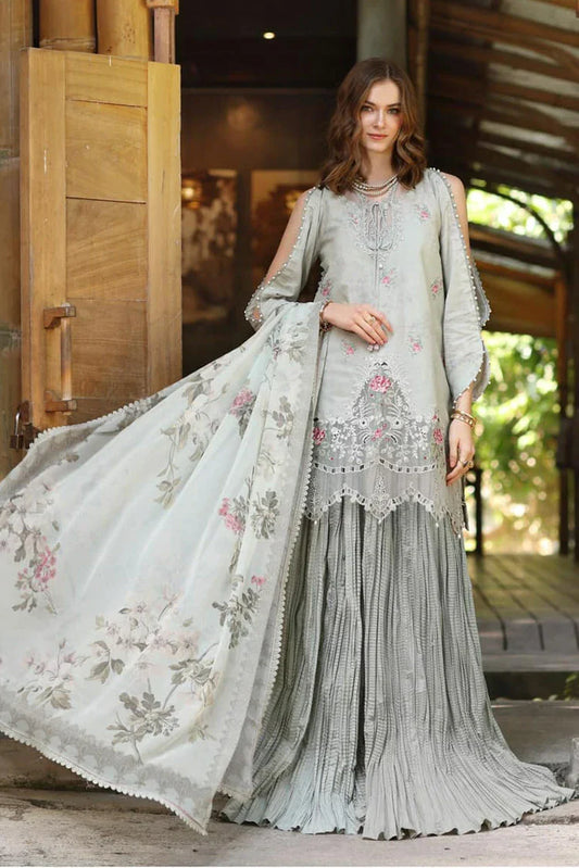 Picture of Noor by Saadia Asad - Noor Eid Luxe Printedkari Ramadan Edit - Design 2A - Unstitched - Available at Raja Sahib