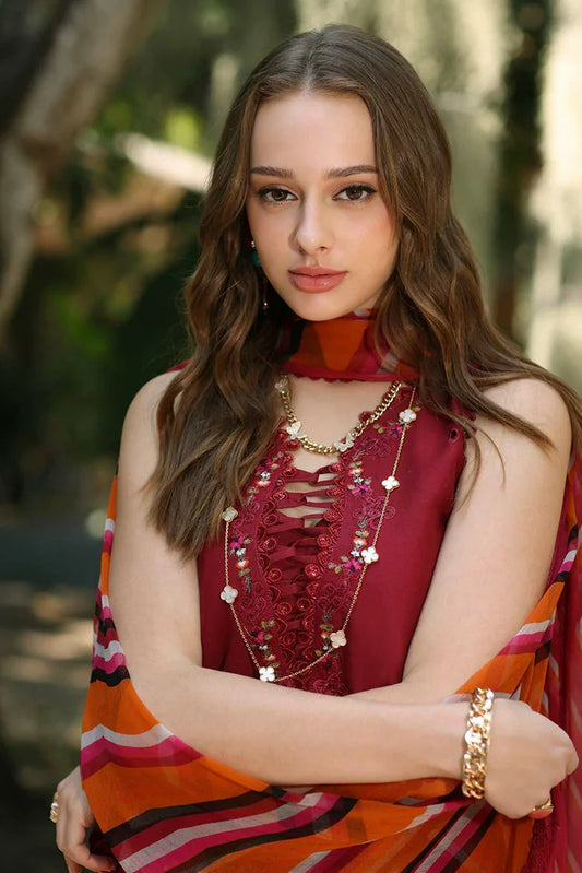 Picture of Noor by Saadia Asad - Noor Eid Luxe Printedkari Ramadan Edit - Design 3B - Unstitched - Available at Raja Sahib