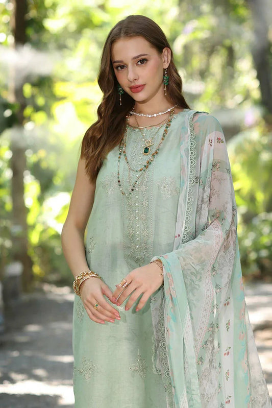 Picture of Noor by Saadia Asad - Noor Eid Luxe Printedkari Ramadan Edit - Design 6A - Unstitched - Available at Raja Sahib