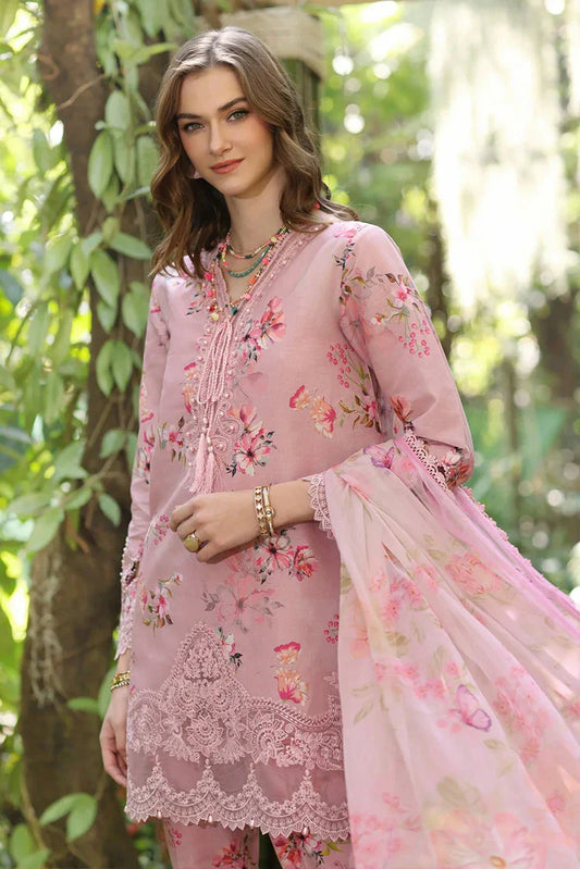 Picture of Noor by Saadia Asad - Noor Eid Luxe Printedkari Ramadan Edit - Design 8A - Unstitched - Available at Raja Sahib