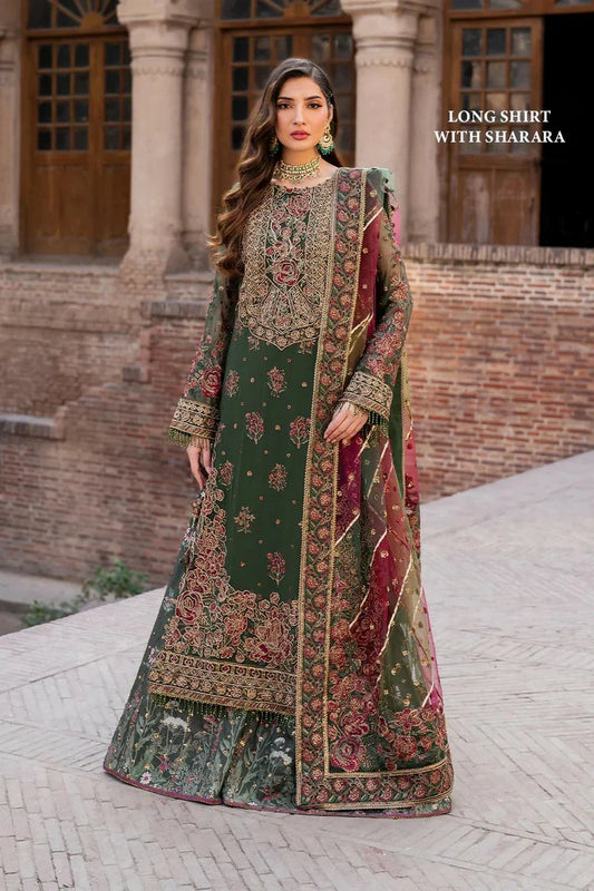 Picture of Iznik - Luxury Handwork Chiffon Collection - ILC-01 Embroidered Chiffon - Unstitched - Available at Raja Sahib