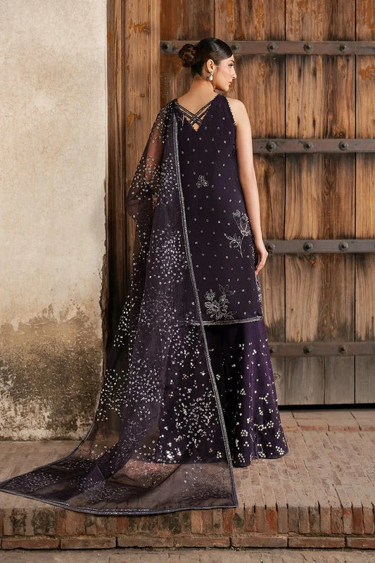 Picture of Iznik - Luxury Handwork Chiffon Collection - ILC-06 Embroidered Organza - Unstitched - Available at Raja Sahib