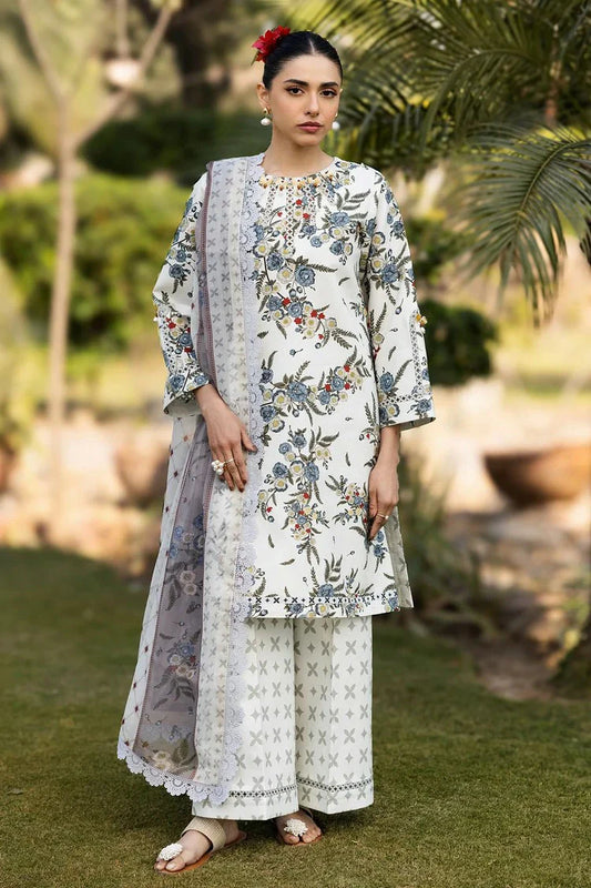 Picture of Alizeh - Sheen Printed Lawn Eid Edit Vol 3 - 14- ALASKA - Unstitched - Available at Raja Sahib