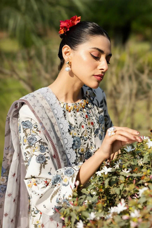 Picture of Alizeh - Sheen Printed Lawn Eid Edit Vol 3 - 14- ALASKA - Unstitched - Available at Raja Sahib
