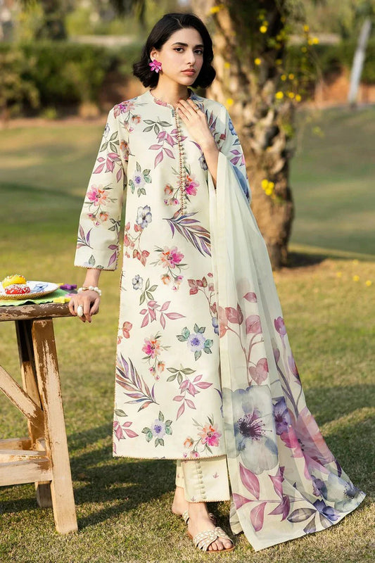 Picture of Alizeh - Sheen Printed Lawn Eid Edit Vol 3 - 03- MINDAY - Unstitched - Available at Raja Sahib