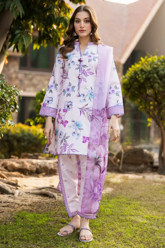 Picture of Alizeh - Sheen Printed Lawn Eid Edit Vol 3 - 04- FERO - Unstitched - Available at Raja Sahib