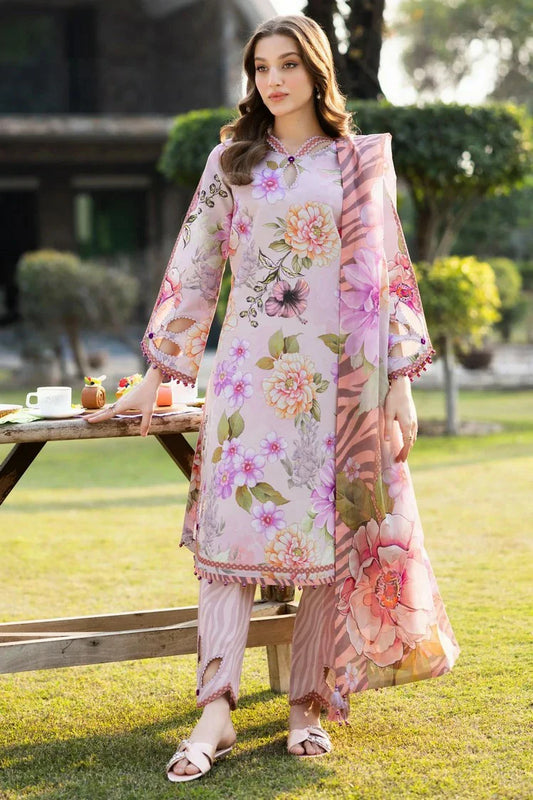 Picture of Alizeh - Sheen Printed Lawn Eid Edit Vol 3 - 07- TUSCANY - Unstitched - Available at Raja Sahib