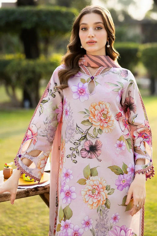 Picture of Alizeh - Sheen Printed Lawn Eid Edit Vol 3 - 07- TUSCANY - Unstitched - Available at Raja Sahib