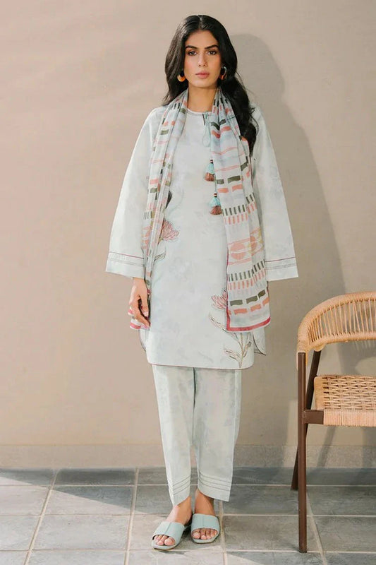 Picture of Jazmin - Online Summer Drop II - EMBROIDERED LAWN USE-9143 - Unstitched - Available at Raja Sahib