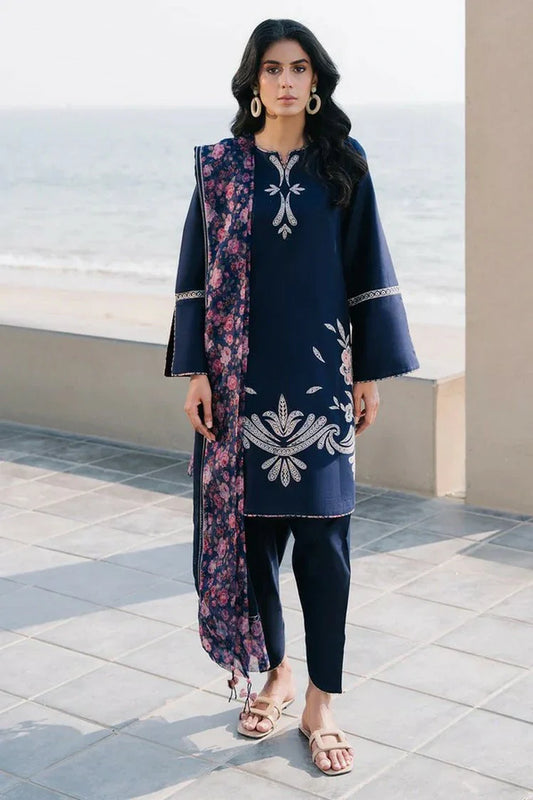 Picture of Jazmin - Online Summer Drop II - EMBROIDERED DOBBY LAWN USE-9145 - Unstitched - Available at Raja Sahib