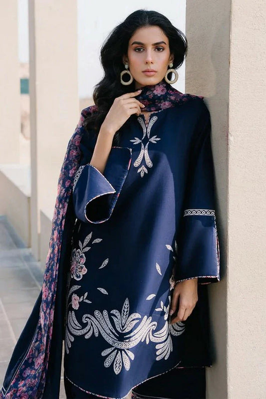 Picture of Jazmin - Online Summer Drop II - EMBROIDERED DOBBY LAWN USE-9145 - Unstitched - Available at Raja Sahib