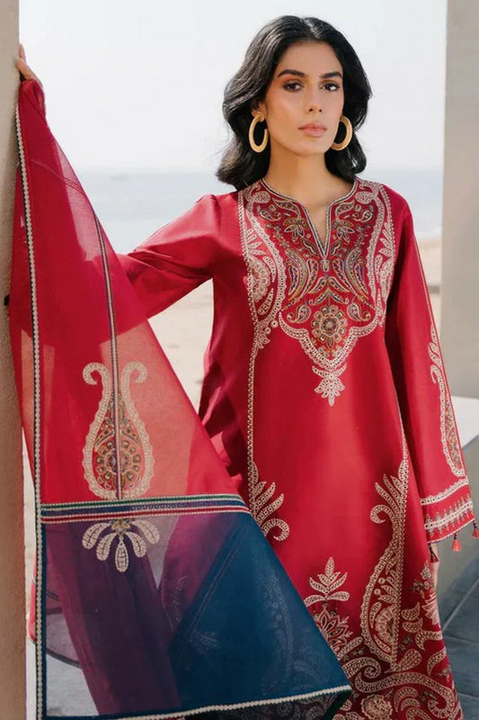 Picture of Jazmin - Online Summer Drop II - EMBROIDERED LAWN USE-9191 - Unstitched - Available at Raja Sahib