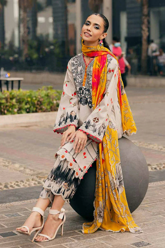 Picture of Charizma - Infinity Embroidered Printed Lawn Collection - CIN5-04 - Unstitched - Available at Raja Sahib