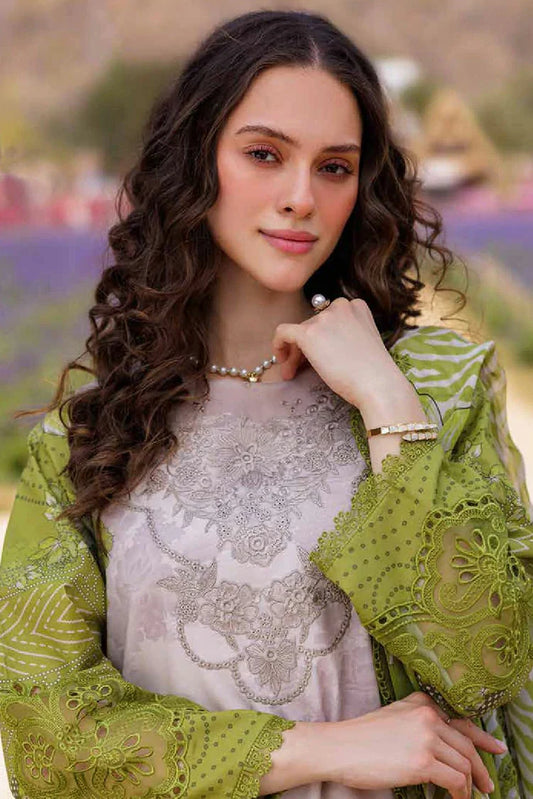 Picture of Charizma - Combination Embroidered Printed Lawn Collection Vol 1 - CC5-05 - Unstitched - Available at Raja Sahib