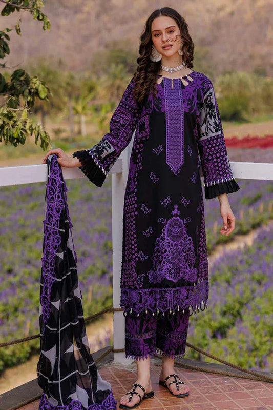 Picture of Charizma - Combination Embroidered Printed Lawn Collection Vol 1 - CC5-06 - Unstitched - Available at Raja Sahib