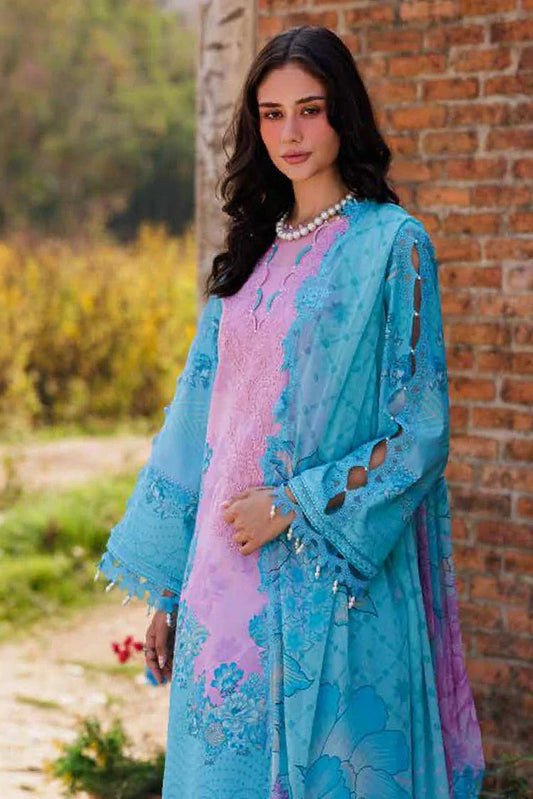 Picture of Charizma - Combination Embroidered Printed Lawn Collection Vol 1 - CC5-09 - Unstitched - Available at Raja Sahib