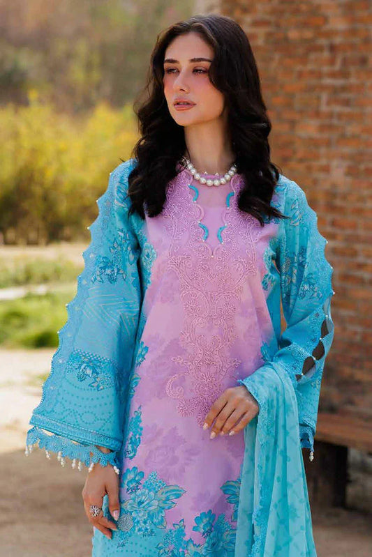 Picture of Charizma - Combination Embroidered Printed Lawn Collection Vol 1 - CC5-09 - Unstitched - Available at Raja Sahib