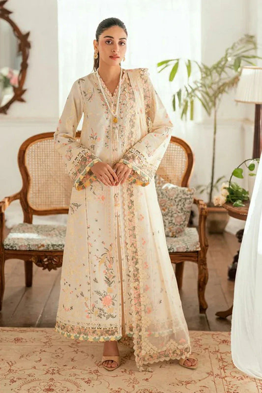 Picture of Qalamkar - Luxury Lawn Eid Edit - SB-01 Rina - Unstitched - Available at Raja Sahib