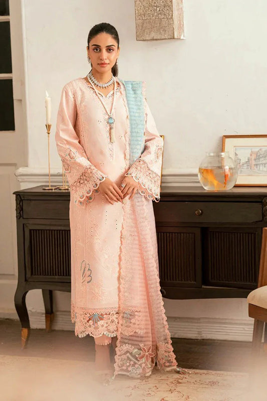 Picture of Qalamkar - Luxury Lawn Eid Edit - SB-05 Aleeza - Unstitched - Available at Raja Sahib