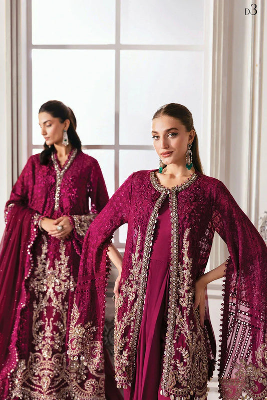 Picture of Maria B - Mbroidered Wedding Edition - BD-3003 - Unstitched - Available at Raja Sahib