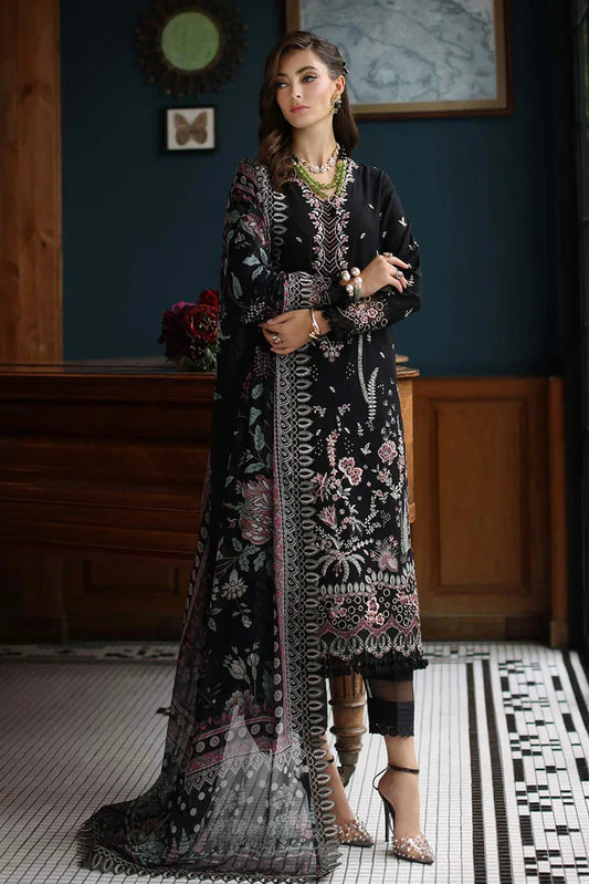 Picture of Nureh - Maya Embroidered Lawn Collection Vol 2 - NS-153 - Unstitched - Available at Raja Sahib