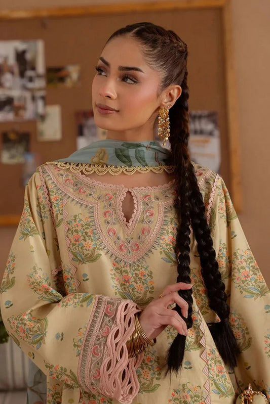 Picture of Saira Rizwan - Laanem Spring Summer Collection - SRL25-2A Nerida - Unstitched - Available at Raja Sahib