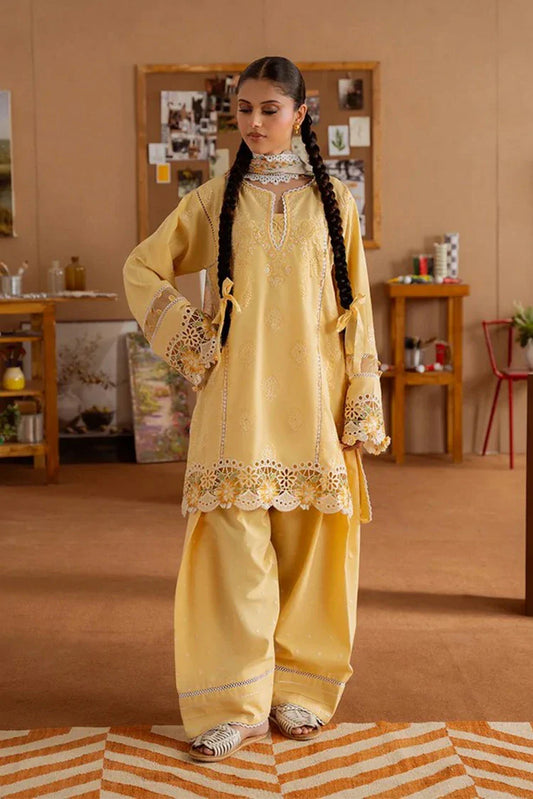 Picture of Saira Rizwan - Laanem Spring Summer Collection - SRL25-4A Leyla - Unstitched - Available at Raja Sahib
