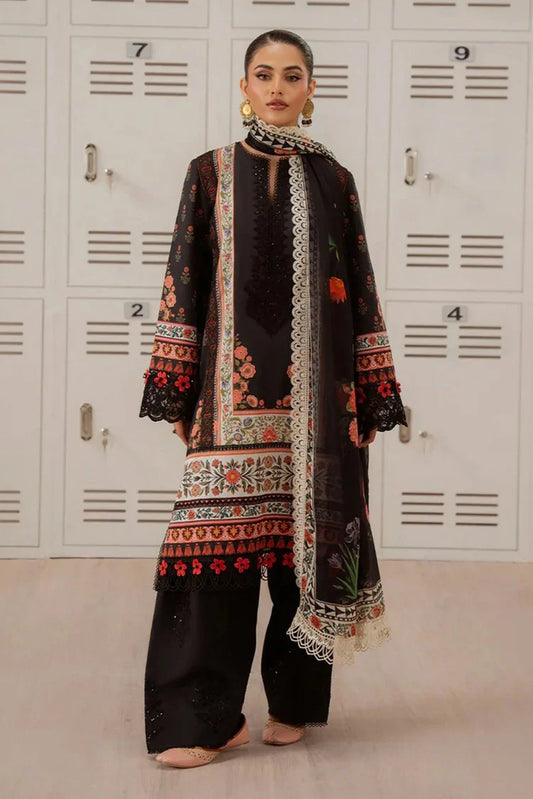 Picture of Saira Rizwan - Laanem Spring Summer Collection - SRL25-7A Zumra - Unstitched - Available at Raja Sahib