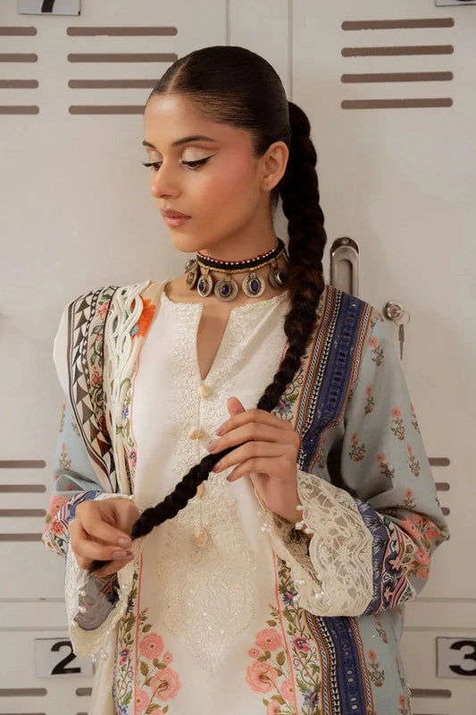 Picture of Saira Rizwan - Laanem Spring Summer Collection - SRL25-7B Zumra - Unstitched - Available at Raja Sahib