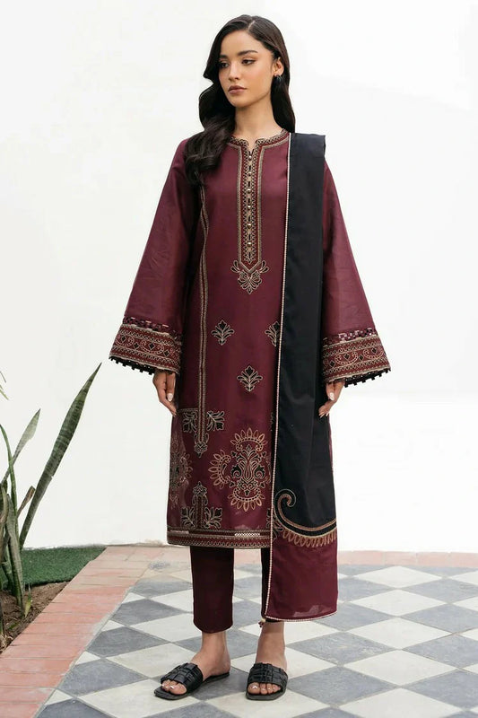 Picture of Jazmin - Summer Drop 3 - EMBROIDERED LAWN USE-9182 - Unstitched - Available at Raja Sahib