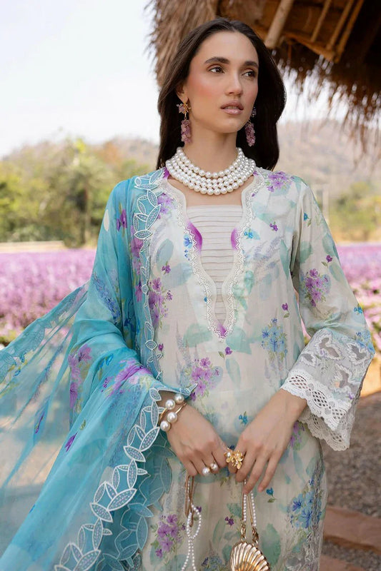 Picture of Nureh - Bloom Embroidered Lawn Collection Vol 1 - BL-05 - Unstitched - Available at Raja Sahib