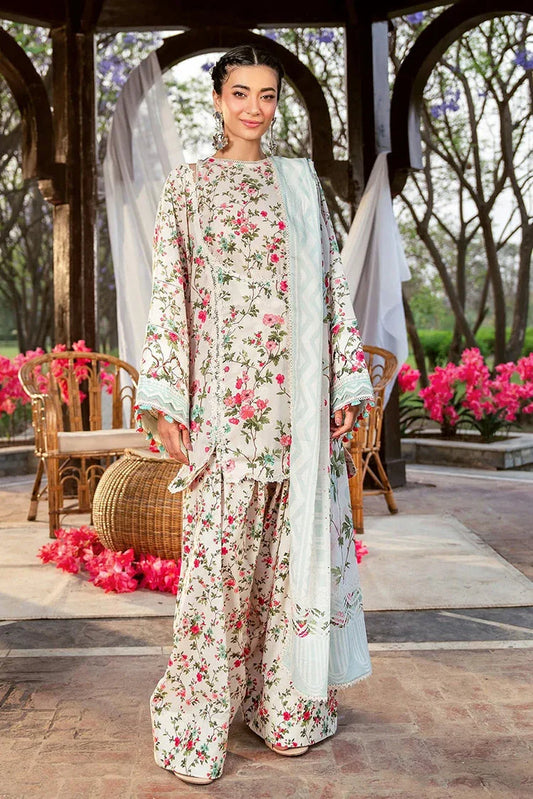 Picture of Elaf - Premium Prints Summer Collection Vol 2 - EPS-3B DAY BLOOM - Unstitched - Available at Raja Sahib