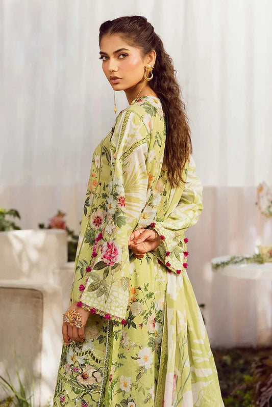 Picture of Elaf - Premium Prints Summer Collection Vol 2 - EPS-5A LUSH RADIANCE - Unstitched - Available at Raja Sahib