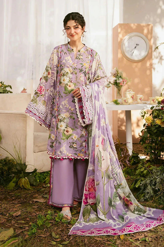 Picture of Elaf - Premium Prints Summer Collection Vol 2 - EPS-5B LILA BELLE - Unstitched - Available at Raja Sahib