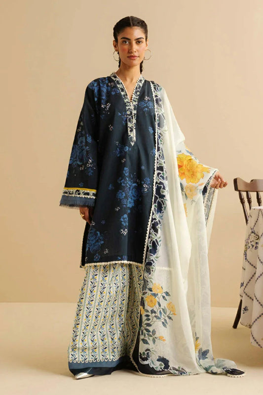 Picture of Zara Shahjahan - Coco Prints Vol 2 - LEYA-1B - Unstitched - Available at Raja Sahib