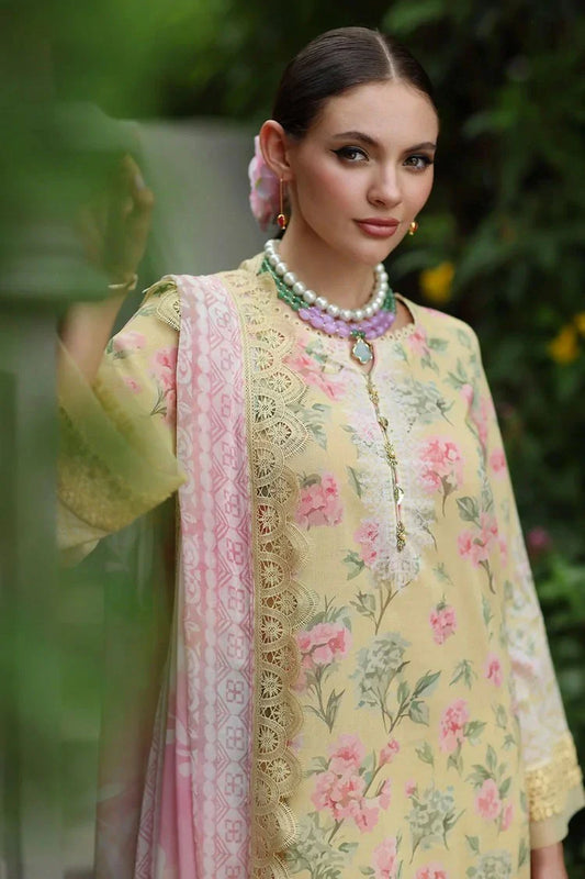 Picture of Nureh - Signature Prints Printed Lawn Collection Vol 3 - SP-151 - Unstitched - Available at Raja Sahib