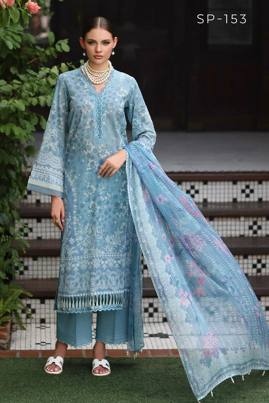 Picture of Nureh - Signature Prints Printed Lawn Collection Vol 3 - SP-153 - Unstitched - Available at Raja Sahib