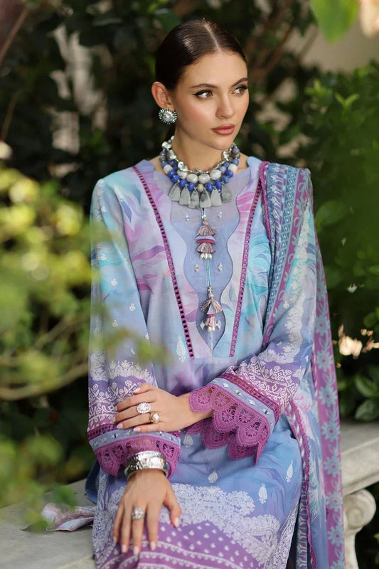 Picture of Nureh - Signature Prints Printed Lawn Collection Vol 3 - SP-156 - Unstitched - Available at Raja Sahib