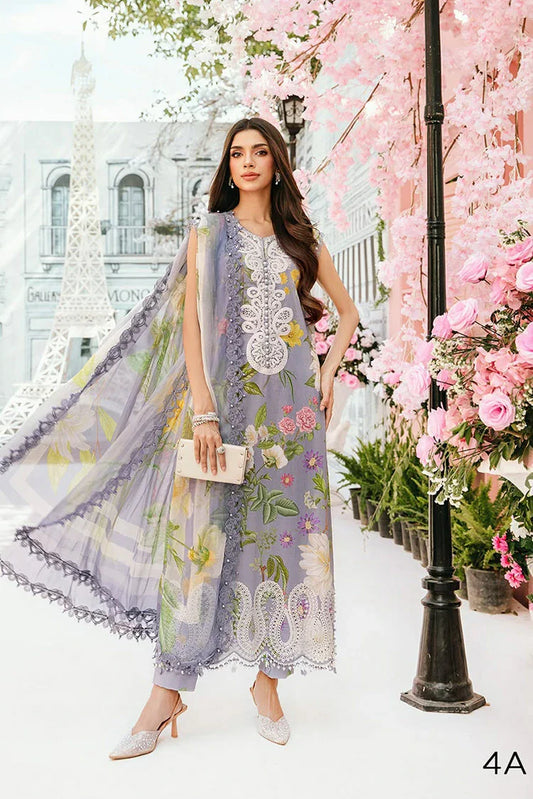 Picture of Maria B - M Prints Eid Edit Vol 2 - MPT-04A - Unstitched - Available at Raja Sahib