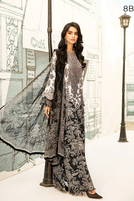 Picture of Maria B - M Prints Eid Edit Vol 2 - MPT-08B - Unstitched - Available at Raja Sahib