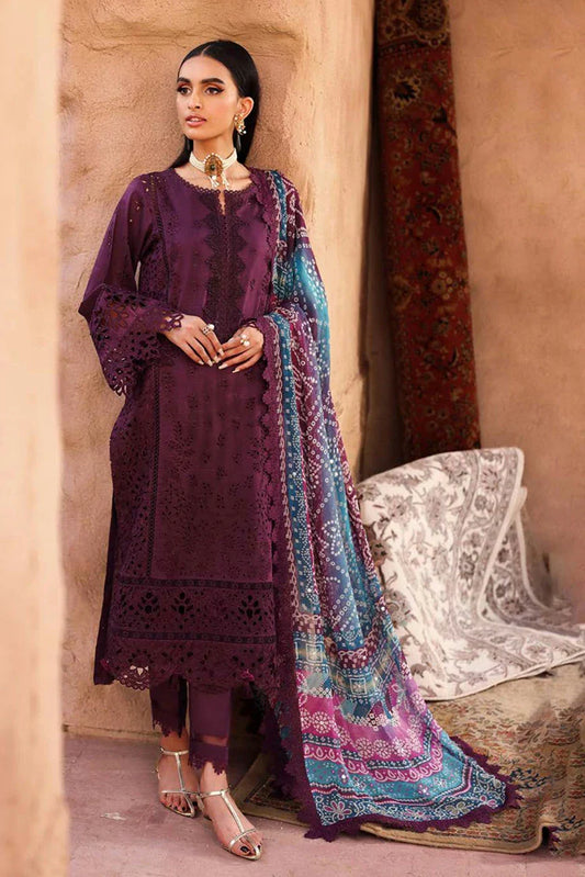 Picture of Nureh - Bazar City Girl Embroidered Lawn Collection - NE-161 - Unstitched - Available at Raja Sahib