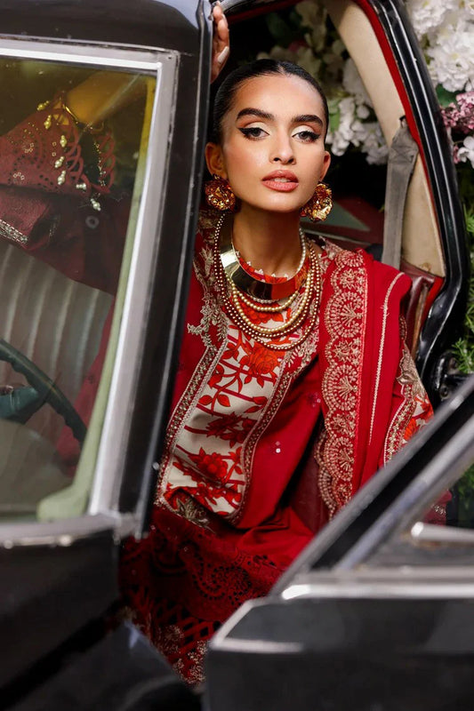 Picture of Charizma - Tabeer Premium Schiffli Lawn Collection Vol 2 - CT5-12 - Unstitched - Available at Raja Sahib