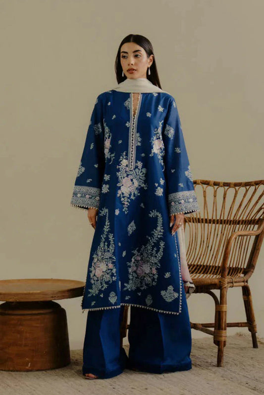 Picture of Zara Shahjahan - Coco Lawn Collection Drop 2 - LULEH-3A - Unstitched - Available at Raja Sahib