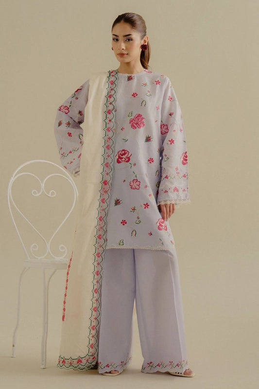 Picture of Zara Shahjahan - Coco Lawn Collection Drop 2 - ZUFRA-6B - Unstitched - Available at Raja Sahib