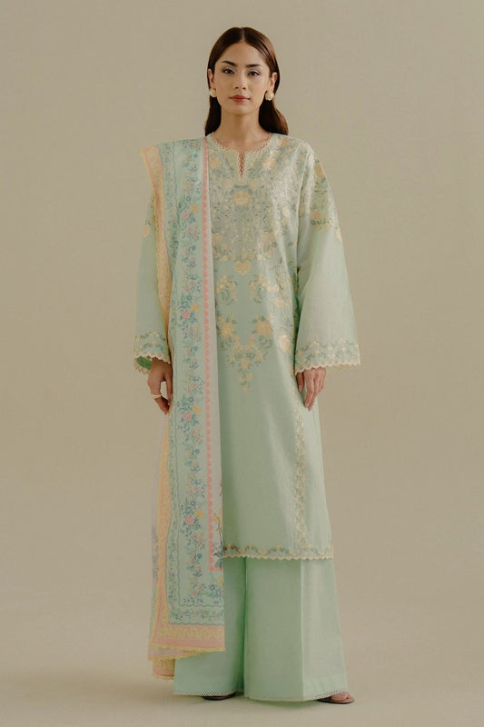 Picture of Zara Shahjahan - Coco Lawn Collection Drop 2 - VELIN-7A - Unstitched - Available at Raja Sahib