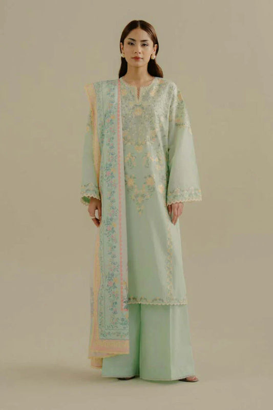 Picture of Zara Shahjahan - Coco Lawn Collection Drop 2 - VELIN-7A - Unstitched - Available at Raja Sahib