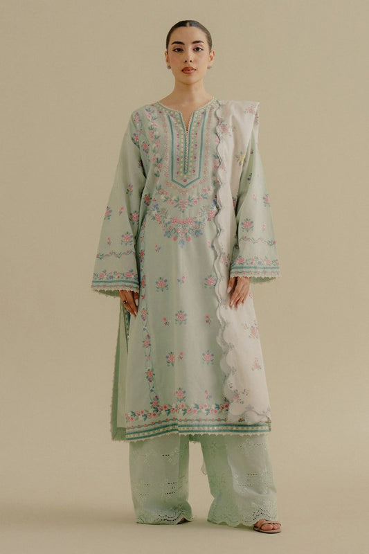 Picture of Zara Shahjahan - Coco Lawn Collection Drop 2 - ZEEST-9A - Unstitched - Available at Raja Sahib