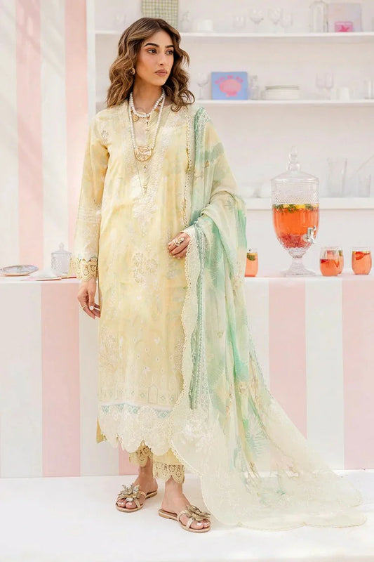 Picture of Nureh - Gardenia Embroidered Chikankari Lawn Collection Vol 4 - NSG-188 - Unstitched - Available at Raja Sahib