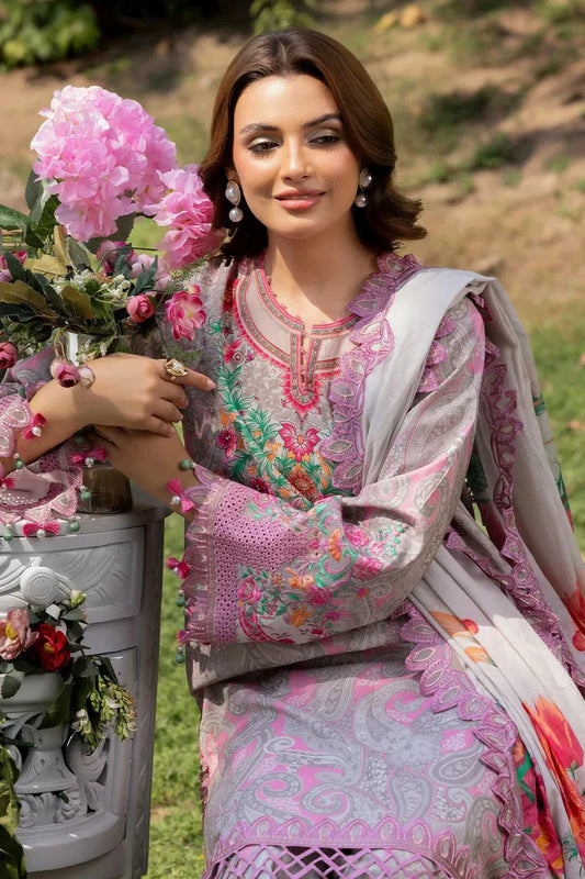 Picture of Charizma - Range Embroidered Lawn Collection Vol 1 - CRN5-01 - Unstitched - Available at Raja Sahib