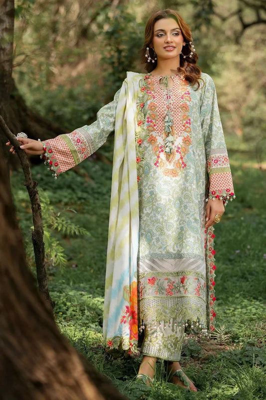Picture of Charizma - Range Embroidered Lawn Collection Vol 1 - CRN5-03 - Unstitched - Available at Raja Sahib